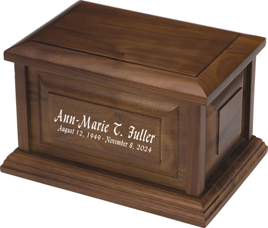 Walton Walnut Cremation Urn