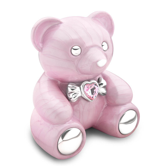 CuddleBear Pearl Pink Urn - Small
