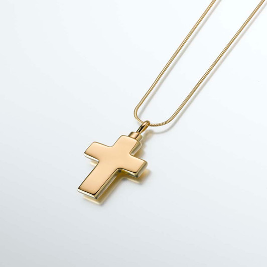 Small Cross Pendant - 2 Finishes