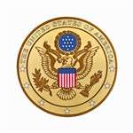 12' Hearse/Lead Car Magnet - Great Seal.  Individual.