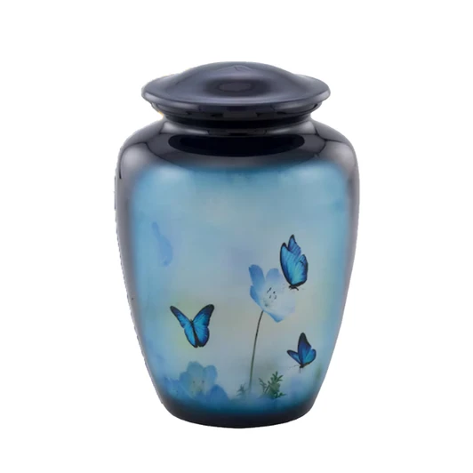 Butterfly Meadow Hand Painted Urn