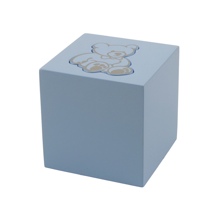 Blue Teddy Bear Urn