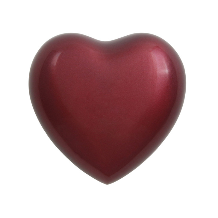 Trinity Crimson Heart Keepsake Urn