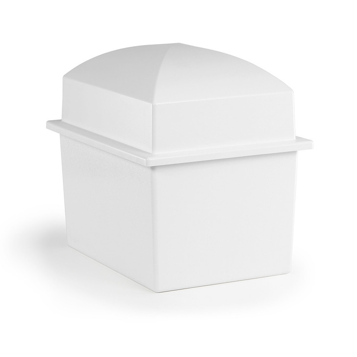 Marquis Double Burial Urn Vault -  White (2-pack)