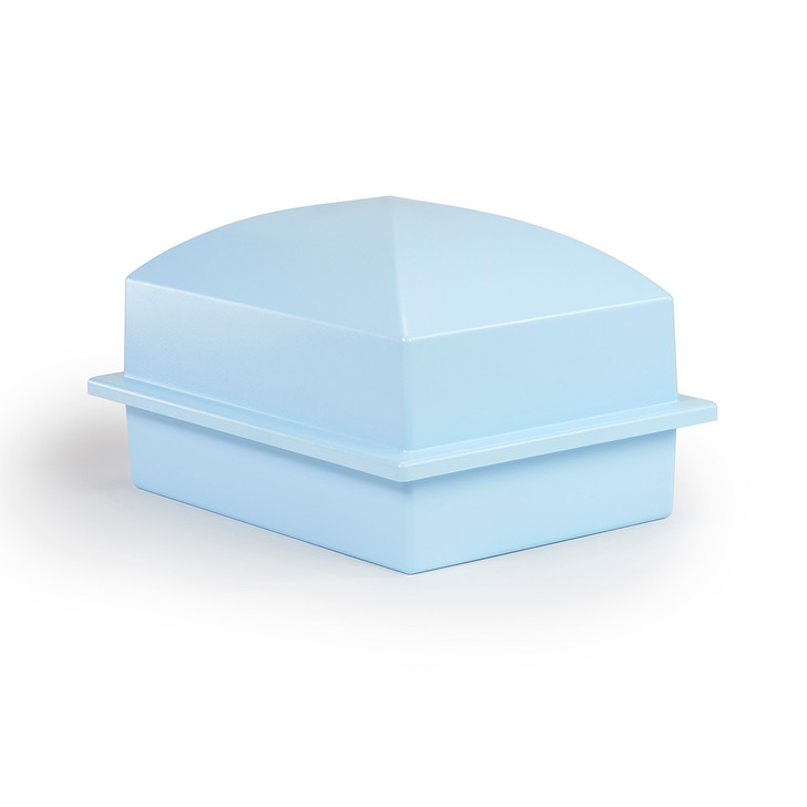 Regent Single Burial Urn Vault - Sky Blue