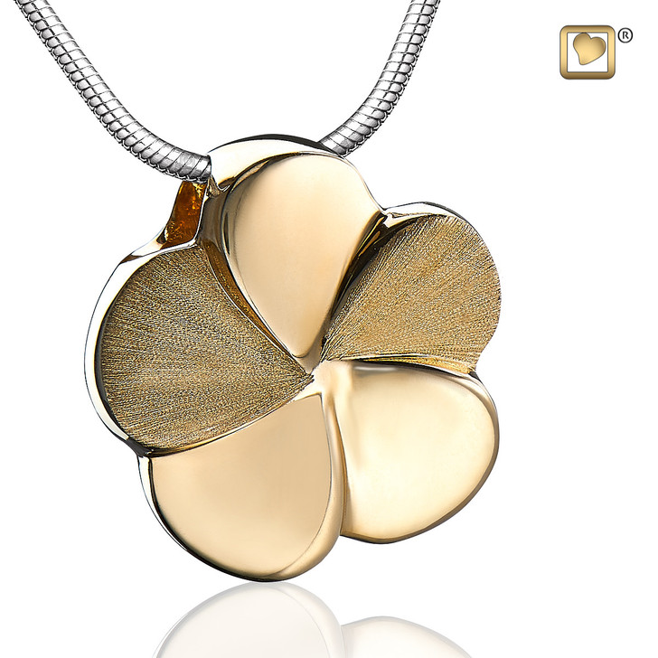 Pendant Bloom Gold Vermeil Two Tone