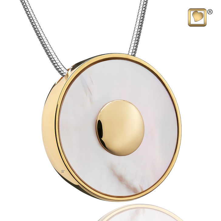 Pendant Mother of Pearl Gold Vermeil