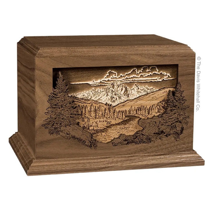Dimentional Mountain Companion Urn