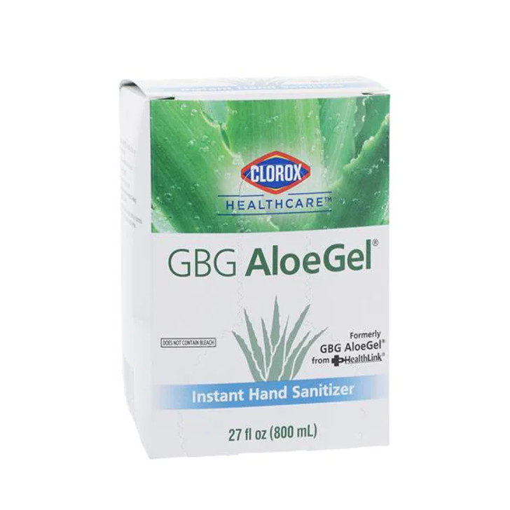 GBG AloeGel Antimicrobial Hand Sanitizer Gel - 800mL Refill