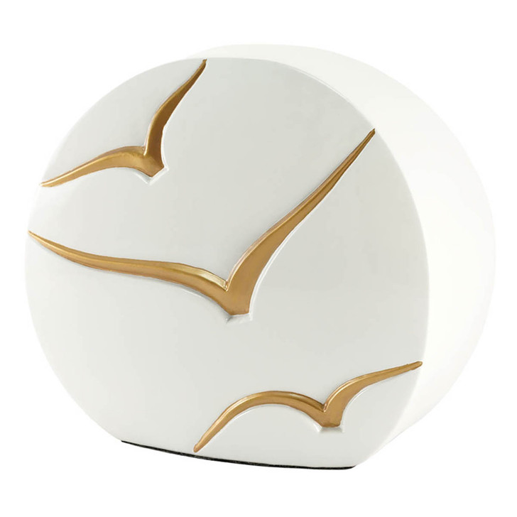 Windham Going Home Glossy White Urn