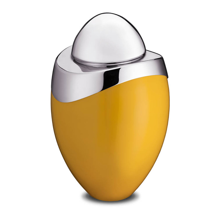 Yellow and Polished Silver Amore Standard Adult Cremation Urn