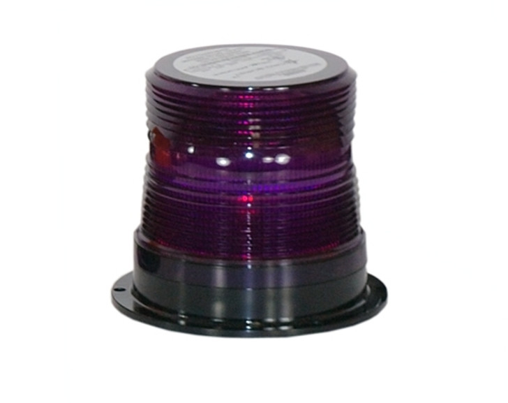 Dual Strobe Light - Magnetic Base - Purple