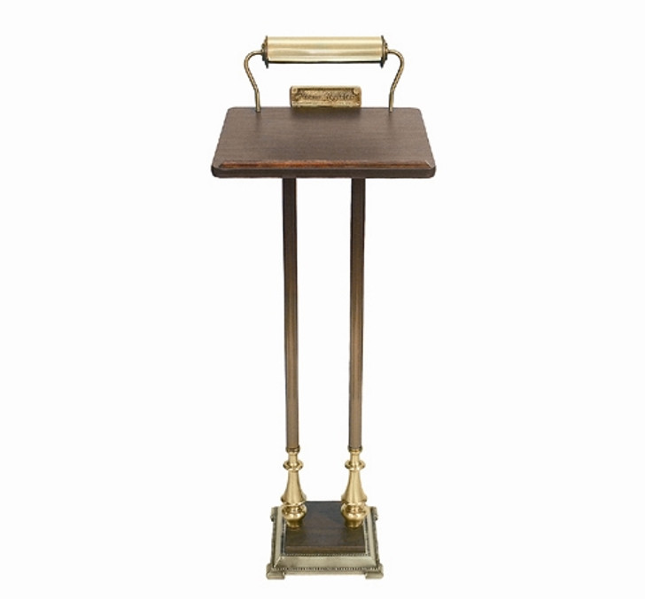 Register Stand with Bronze Finish