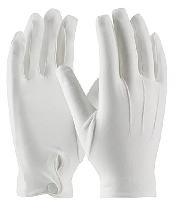Dress Pallbearers Glove With Snap - Dozen