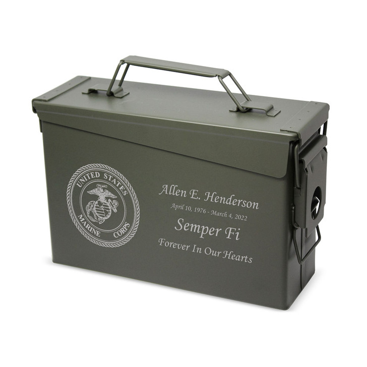Small Ammo Can Cremation Urn