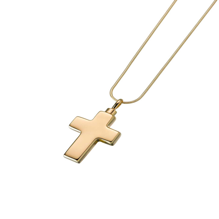 Large Cross Pendant - 2 Finishes