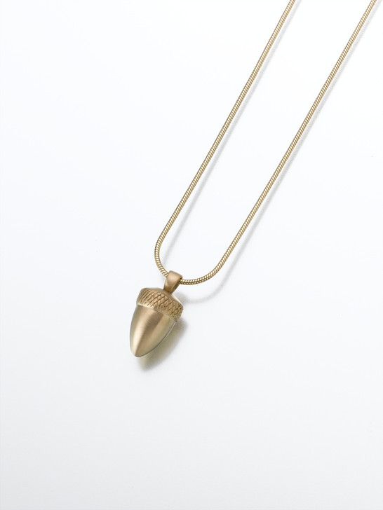 Gold Vermeil Acorn Pendant