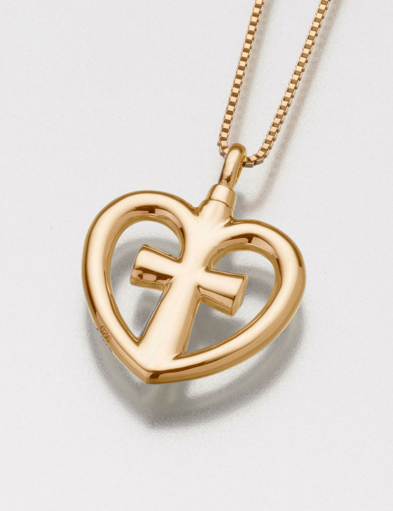 Love Cross Pendant - 2 Finishes