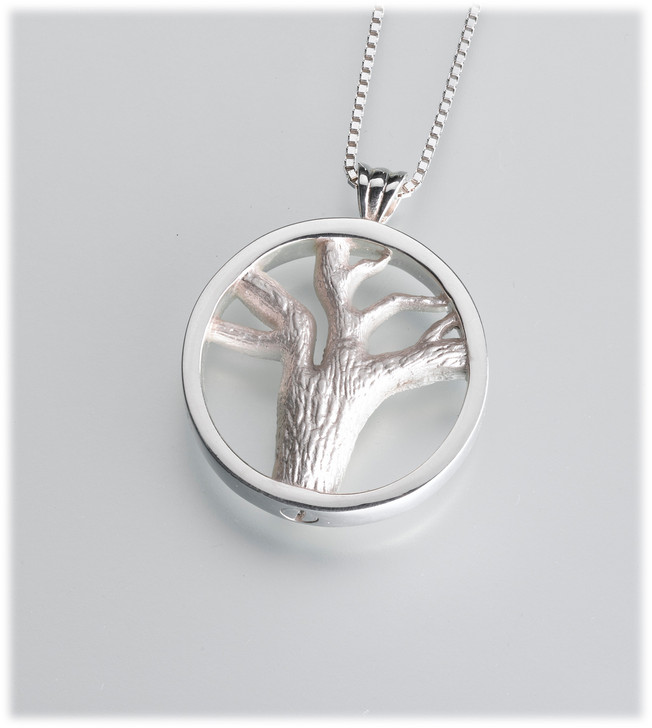 Sterling Silver Tree of Lives, Multi-chamber Pendant