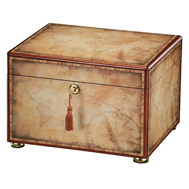 Traveler Map Memory Chest Urn