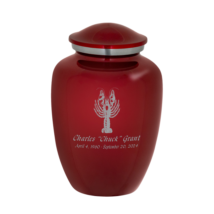 Heritage Crimson Urn