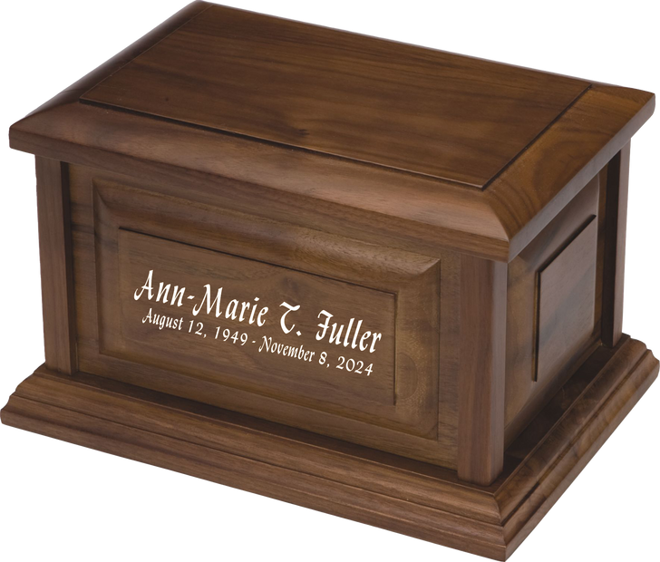 Walton Walnut Cremation Urn