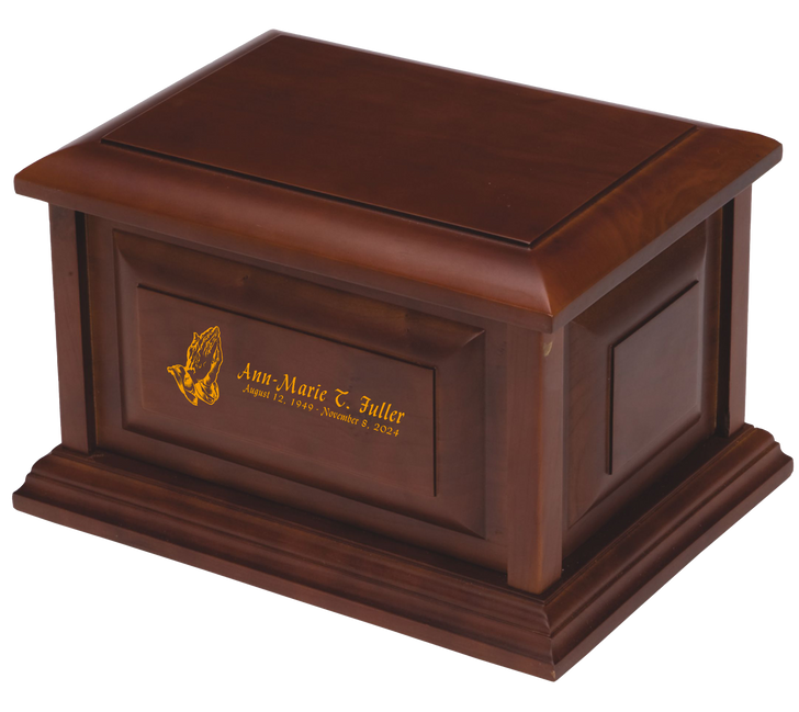 Congressional Cherry Personalized Cremation Urn