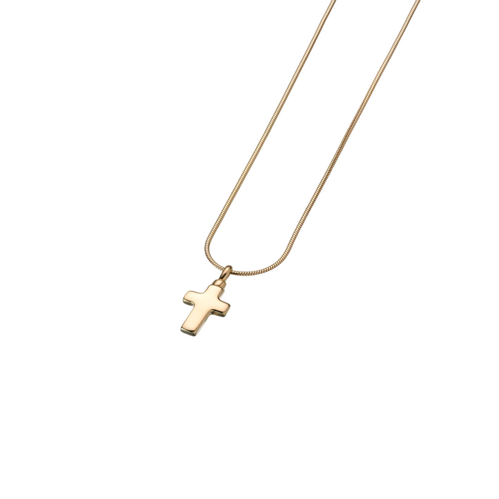 Small Cross Pendant - 2 Finishes