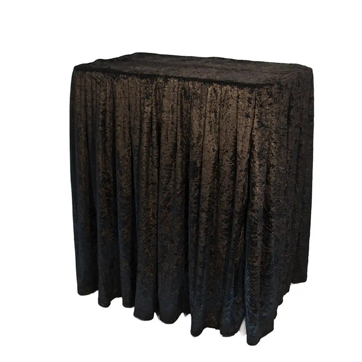 Velvet Portable Urn Display Table - 6 Colors