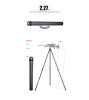 Leofoto SO-362C Inverted Rifle Series Carbon Fiber Tripod