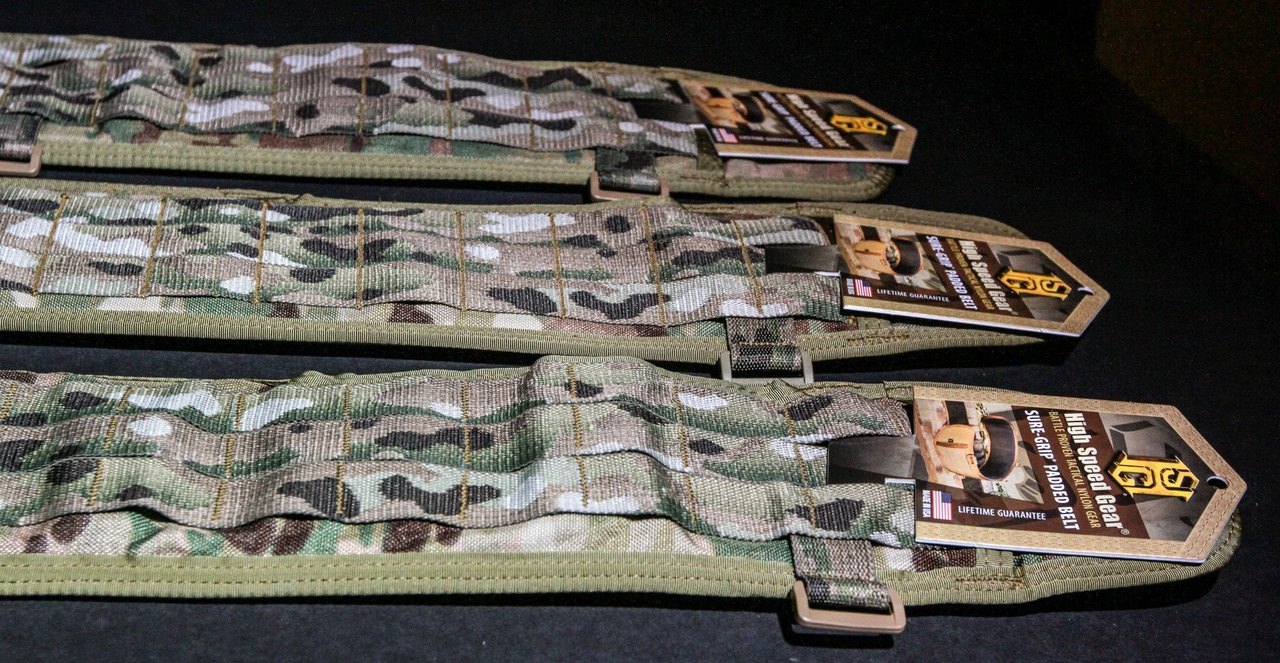 High Speed Gear SURE-GRIP® PADDED BELT - ALTUS Shooting Solutions