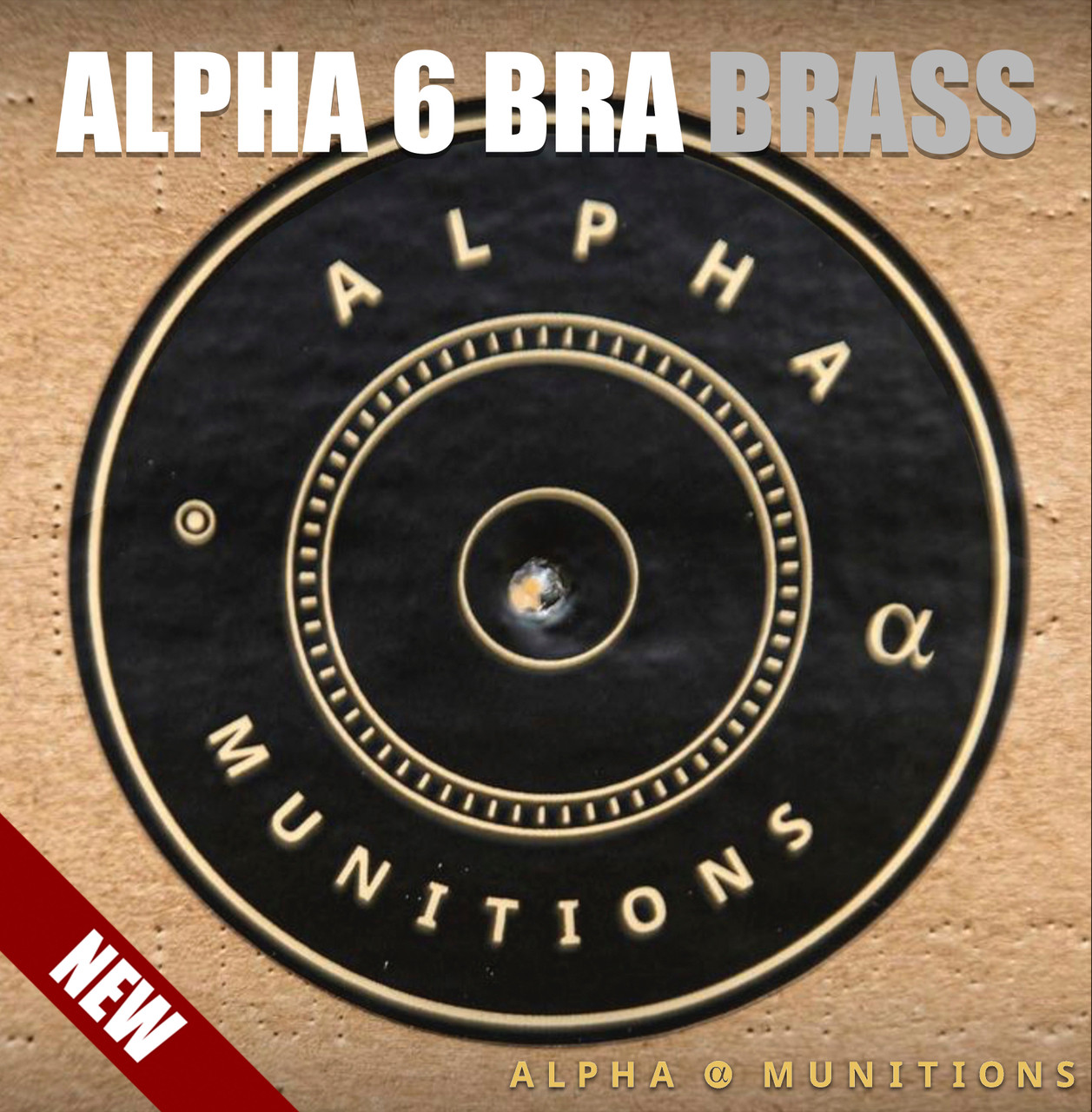 Alpha Munitions 6 BRA Brass (OCD) - ALTUS Shooting Solutions