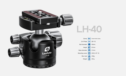 Leofoto LH-40 Ball head Leofoto LH-40 Ball head
