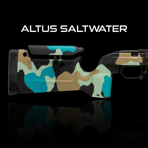 Custom Camouflage KRG Bravo Chassis w/ Enclosed Forend