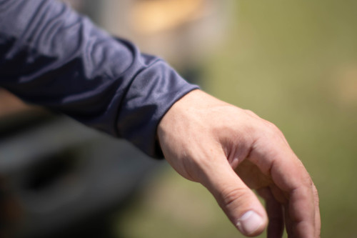 ALTUS Dry Fit Sun Hoodie (Graphite Grey)  ALTUS Dry Fit Sun Hoodie (Graphite Grey)