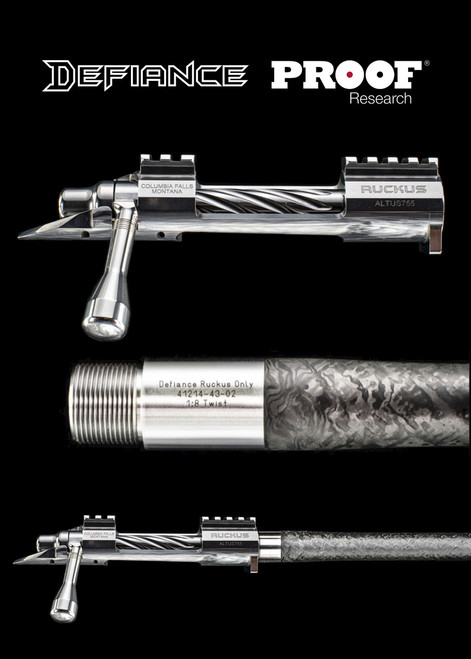 Defiance Machine & Proof Research Barreled Actions