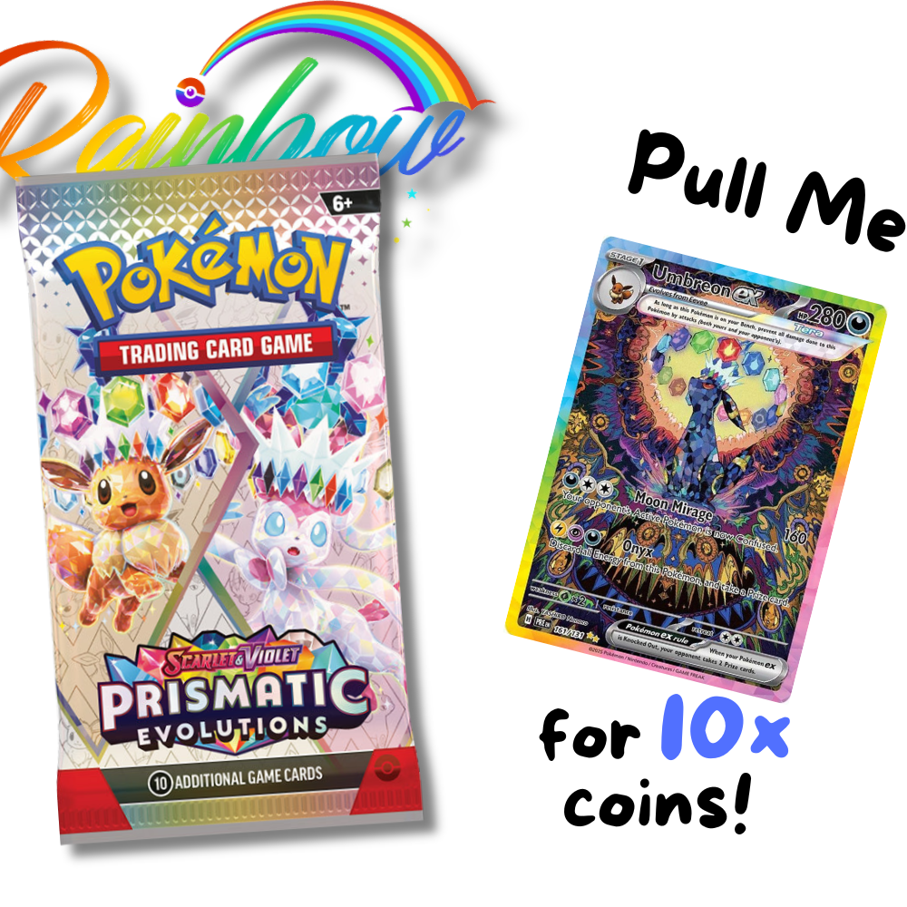 pokemon cards prismatic evolutions Prismatic Evolutions Surprise 6-Box Case – Evolve Card Shop