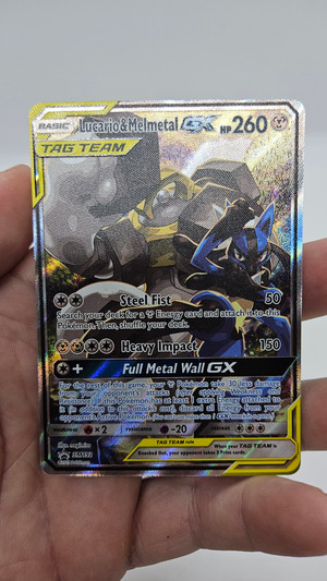 Lucario & Melmetal GX SM192 promo NM