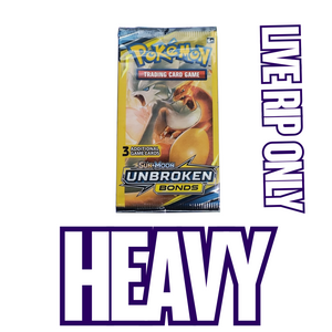Unbroken Bonds HEAVY 3-card Pack LIVE ONLY