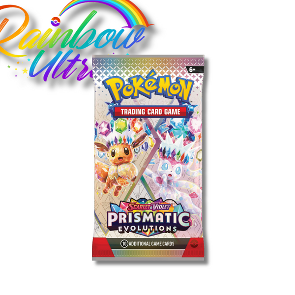 Prismatic evolution loose packs pokemon