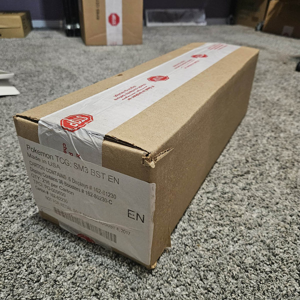 Burning Shadows Booster Box  SEALED CASE