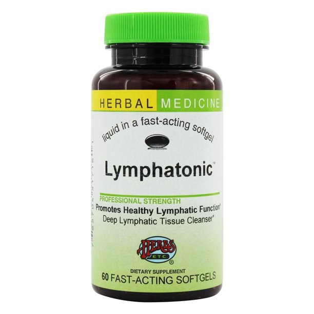 HERBS ETC Lymphatonic 60 softgel Rockwall Nutrition