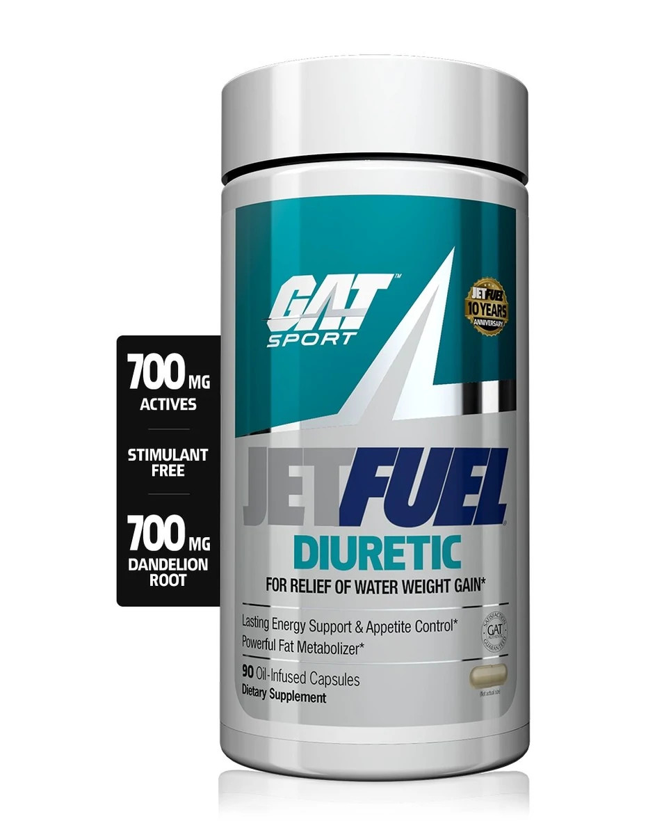 GAT Jet Fuel Diuretic 90caps Rockwall Nutrition
