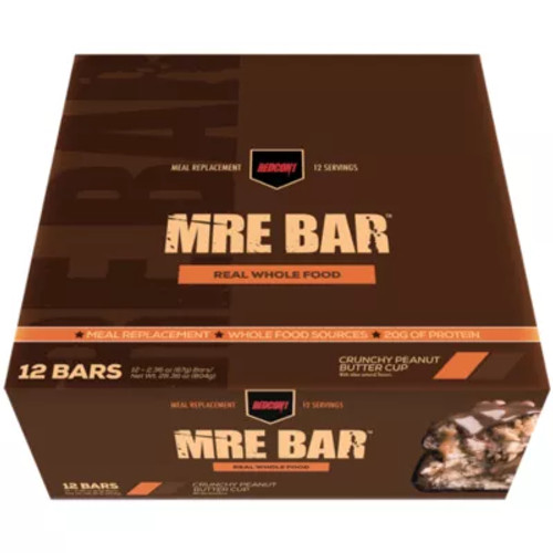 MRE BAR BOX Crunchy Peanut Butter Cup