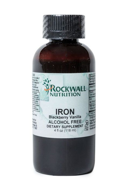 RN Iron Alcohol Free Blackberry 4 fl oz
