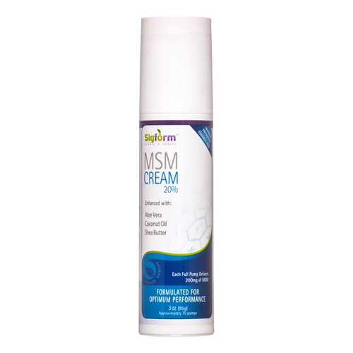 SIGFORM MSM 200mg Cream Pump 3oz