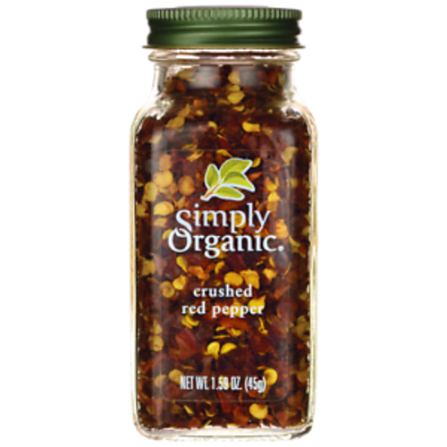 SIMPLY ORGANIC Red Pepper Crushed 1.59oz