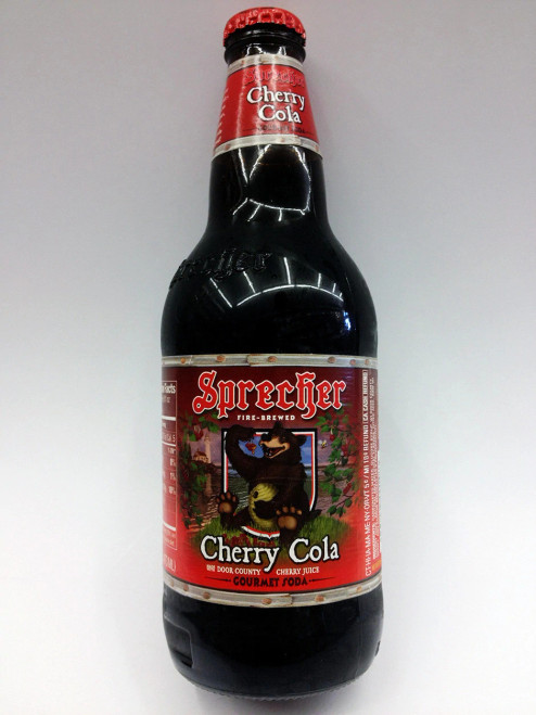 SPRECHER Cherry Cola Soda 16oz