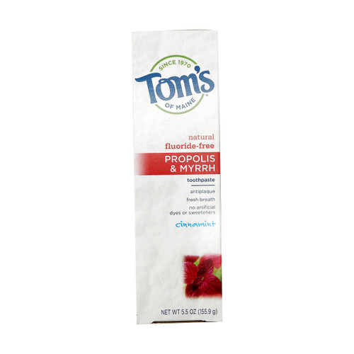 TOMS Toothpaste Prop&Myrrh CinnaMint F/F