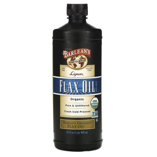 Barleans Flax Oil 32 oz